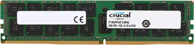 Crucial 16GB ECC Registered DDR4 2133 (PC4 17000) Server Memory