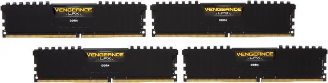 CORSAIR Vengeance LPX 32GB (4 x 8GB) 288-Pin PC RAM DDR4 2666 (PC4