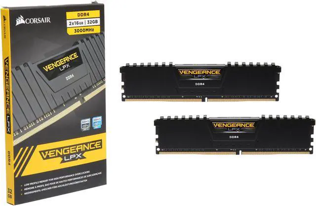 CORSAIR Vengeance LPX 32GB (2 x 16GB) DDR4 3000 (PC4 24000