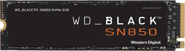 WD_BLACK SN850 ヒートシンク搭載 M.2 NVMe 500GB WD_BLACK SN850