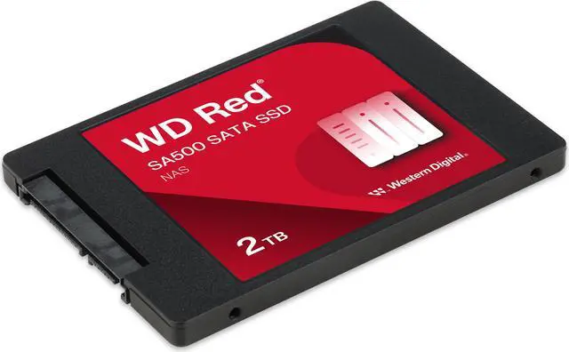 WD Red® SA500 NAS SATA SSD, 2TB, 2.5