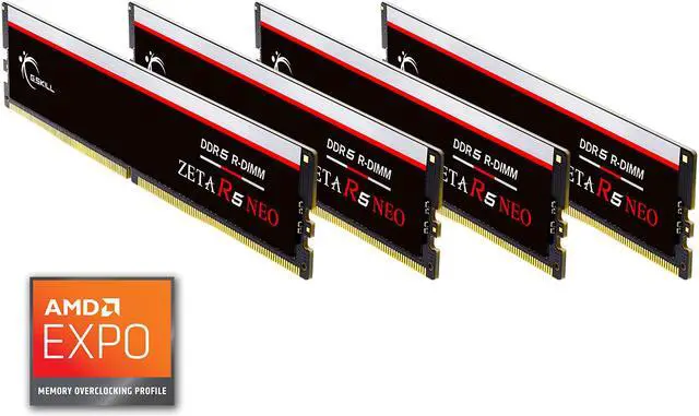 G.SKILL Zeta R5 Neo series 192GB (4 x 48GB) ECC Registered DDR5
