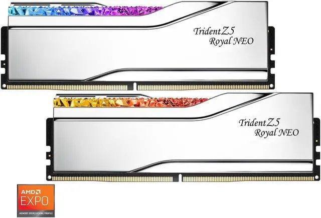 G.SKILL Trident Z Royal Series 96GB (2 x 48GB) 288-Pin PC RAM DDR5
