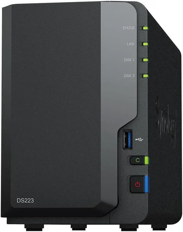 Synology 2-bay DiskStation DS223 (Diskless) - Newegg.com