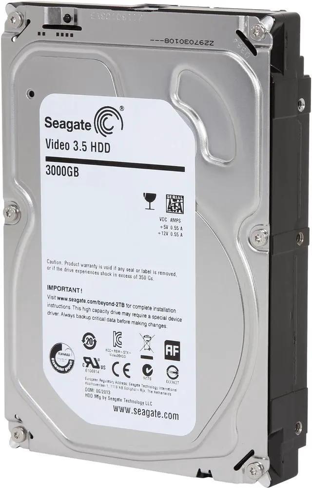 Seagate ST3000VM002 3TB 5900 RPM 64MB Cache SATA 6.0Gb/s 3.5