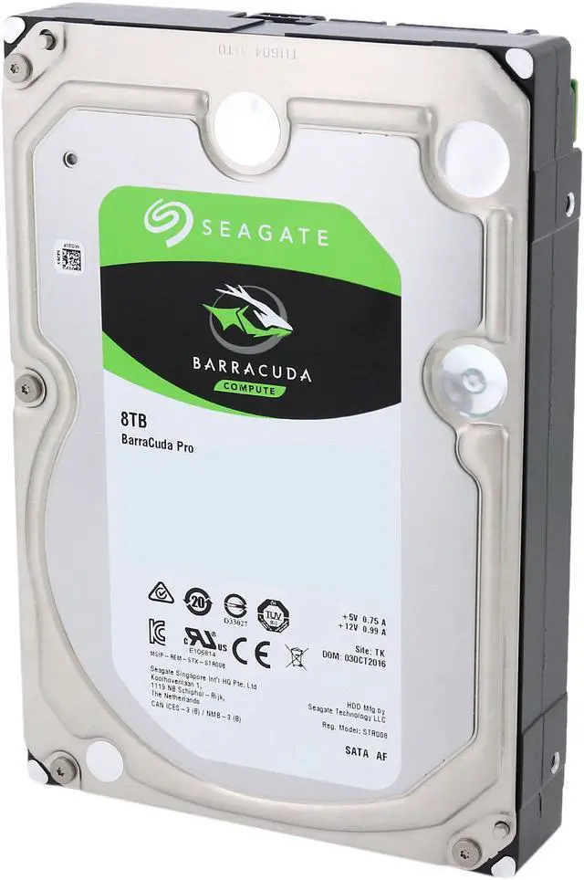 Seagate BarraCuda Pro ST8000DM005 8TB 7200 RPM 256MB Cache SATA