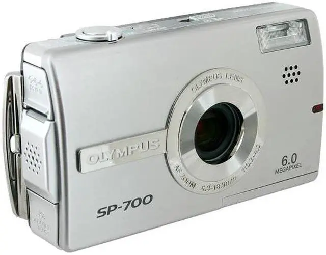 Refurbished: OLYMPUS SP-700 Silver 6.0 MP Digital Camera - Newegg.com