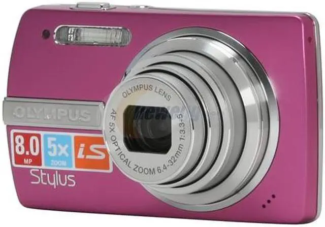 OLYMPUS STYLUS 840 Pink 8.0 MP Digital Camera - Newegg.com