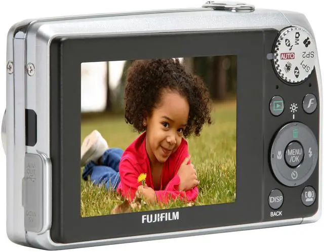 FUJIFILM FinePix F40fd Silver 8.3 MP Digital Camera - Newegg.com