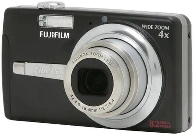 FUJIFILM FinePix F480 Black 8.2 MP Digital Camera - Newegg.com