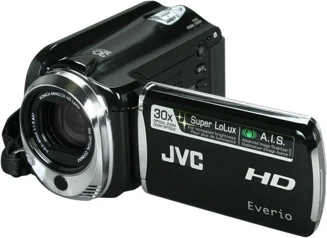 JVC Everio GZ-HD620 Black 120GB HD Camcorder - Newegg.com