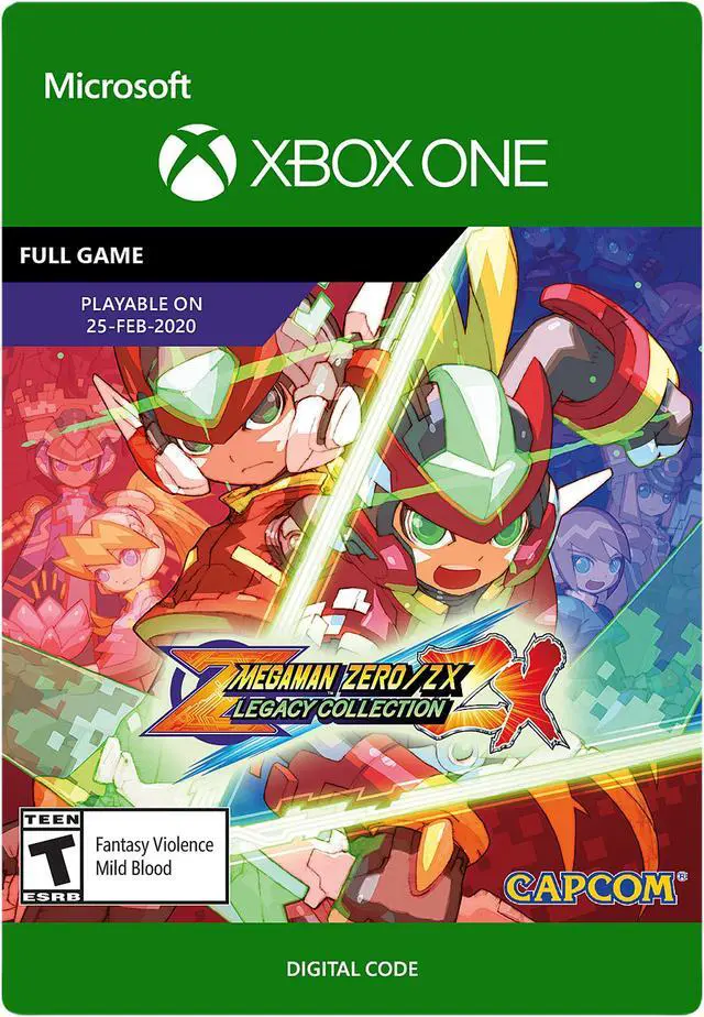 Mega Man Zero / ZX Legacy Collection Xbox One [Digital Code