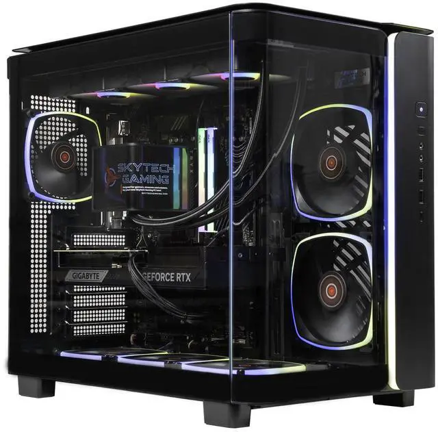 Skytech X TRYX King 95 Gaming PC Desktop, Ryzen 7 9800X3D 4.7 GHz