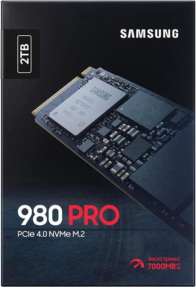 SAMSUNG 980 PRO M.2 2280 2TB PCIe Gen 4.0 x4, NVMe 1.3c Samsung V