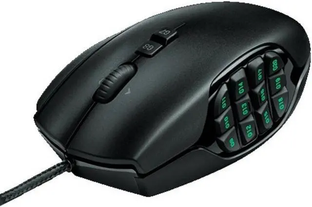 NEW Logitech G600 MMO Wired Gaming Mouse 8200dpi/RGB NB PC Mouse