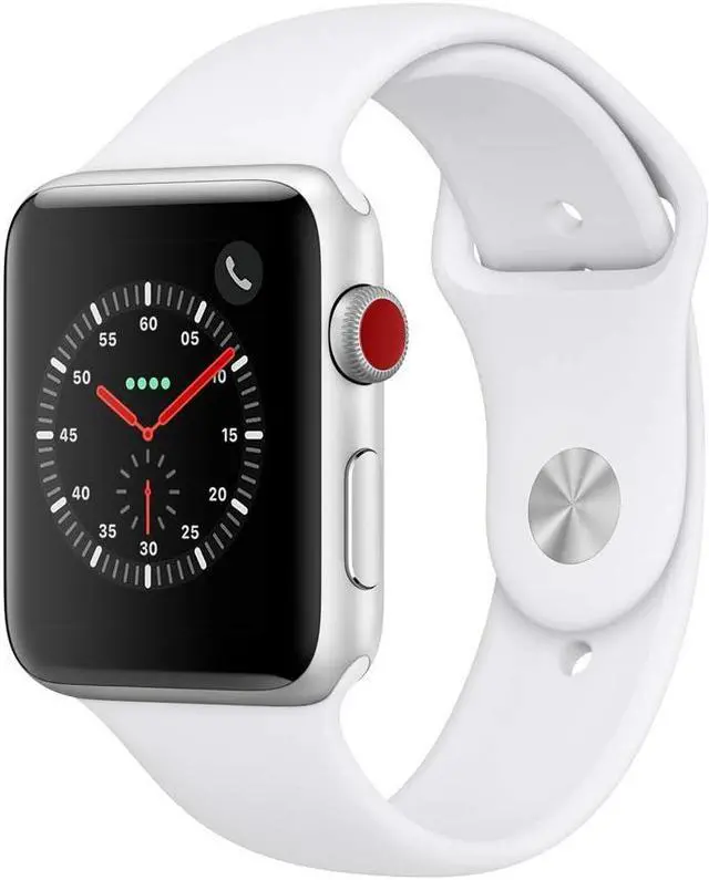 Apple Watch Series 3 42mm Smartwatch (GPS Only, Silver Aluminum