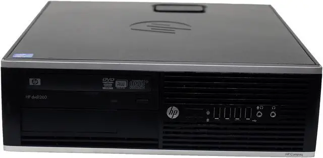 Refurbished: HP Compaq Elite 8300 SFF Desktop Intel 3rd Gen. Quad