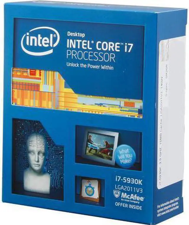 Refurbished: Intel Core i7-5930K - Core i7 5th Gen Haswell-E 6