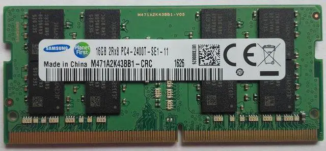M471A2K43BB1-CRC Samsung 16GB PC4-19200 DDR4-2400MHz non-ECC