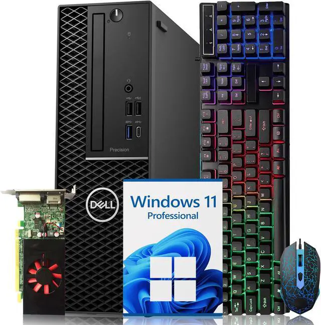 Refurbished: Dell Precision 3431 SFF Windows 11 Pro Desktop