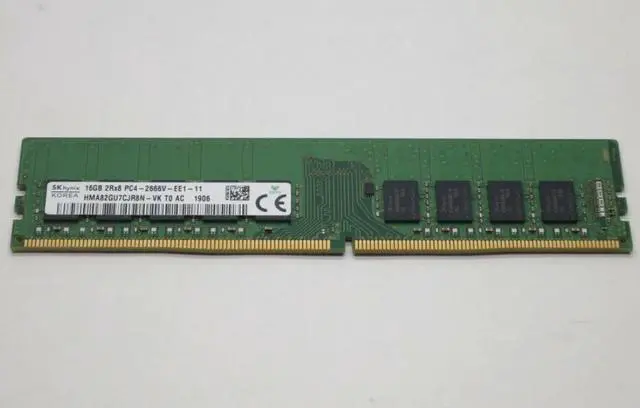 Sk Hynix HMA82GU7CJR8N-VK 16GB 2RX8 PC4-2666V-EE1-11 For Server