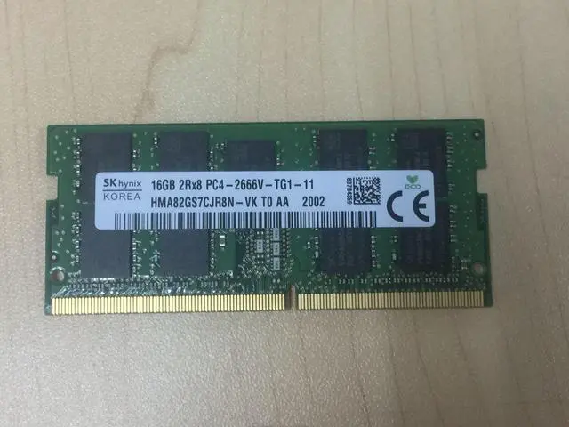 SK Hynix HMA82GS7CJR8N-VKT0 16GB 2666 DDR4 2Rx8 PC4-21300 DDR4