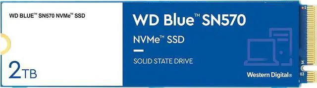 Western Digital Blue SN570 NVMe M.2 2280 2TB PCI-Express 3.0 x4
