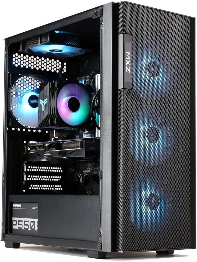 MXZ Gaming PC Computer Intel Core i5 14400F 3.6GHz,GeForce RTX