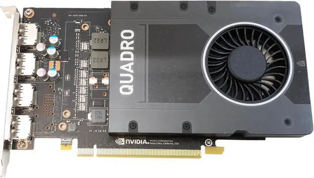DELL NVIDIA QUADRO P2200 5GB PCI-E X16 4 X DP 900-5G420-0100-000
