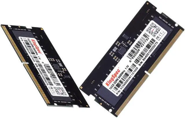 KingSpec 32GB (2 x 16GB) 262-Pin DDR5 SO-DIMM Laptop RAM 5600 (PC5