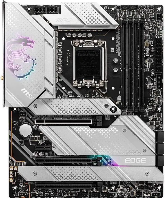MSI MPG Z690 EDGE TI WIFI Motherboard (ATX,Intel Z690 LGA1700 12th