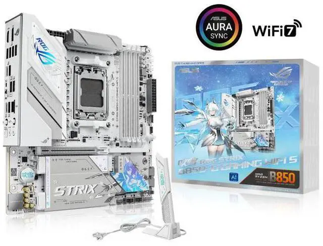 ASUS ROG Strix B850-G Gaming WiFi S motherboard, AM5 mATX , PCle5