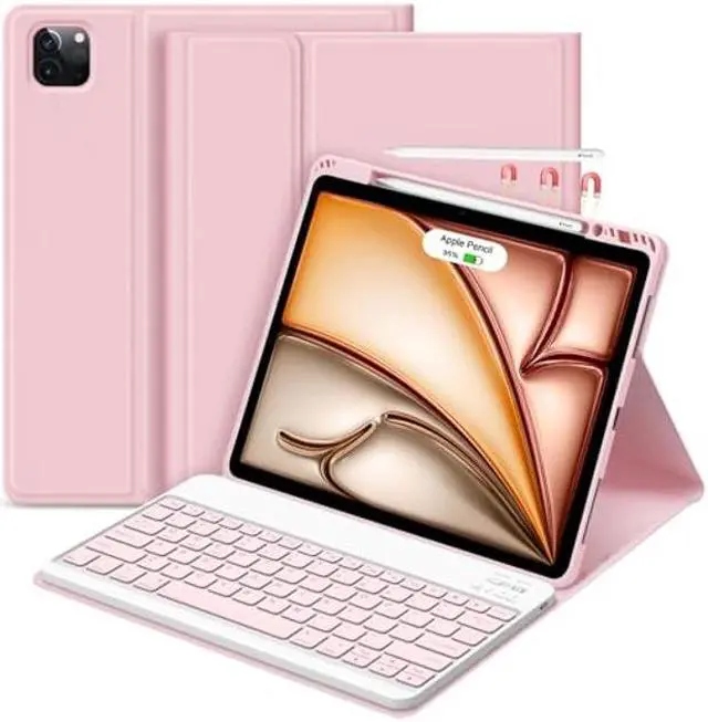 GOKOCO iPad Air 13 inch M2 2024 Case with Keyboard-Keyboard Case