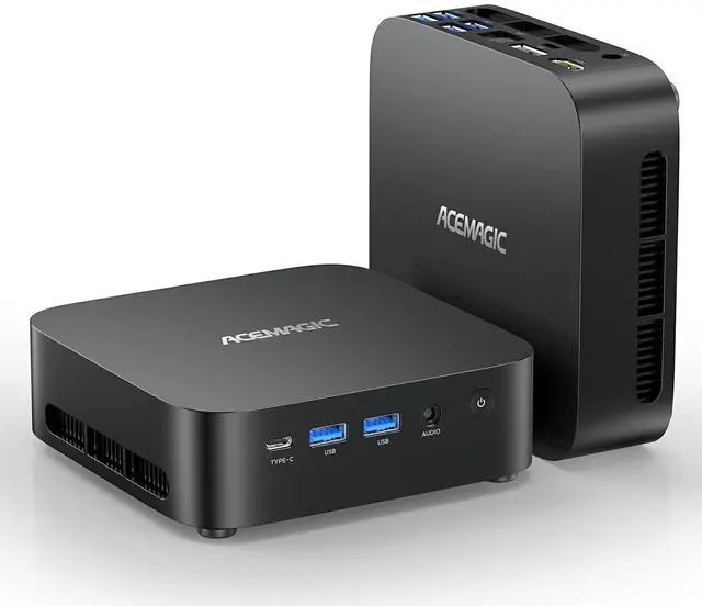 ACEMAGIC Mini Gaming PC ,AMD Ryzen 5 7430U 8T/16C 16GB DDR4 512GB