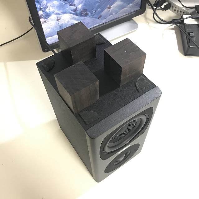 FOSTEXのPM0.3HとPM-SUBmini2をオーディオインターフェース（UAC-2）に