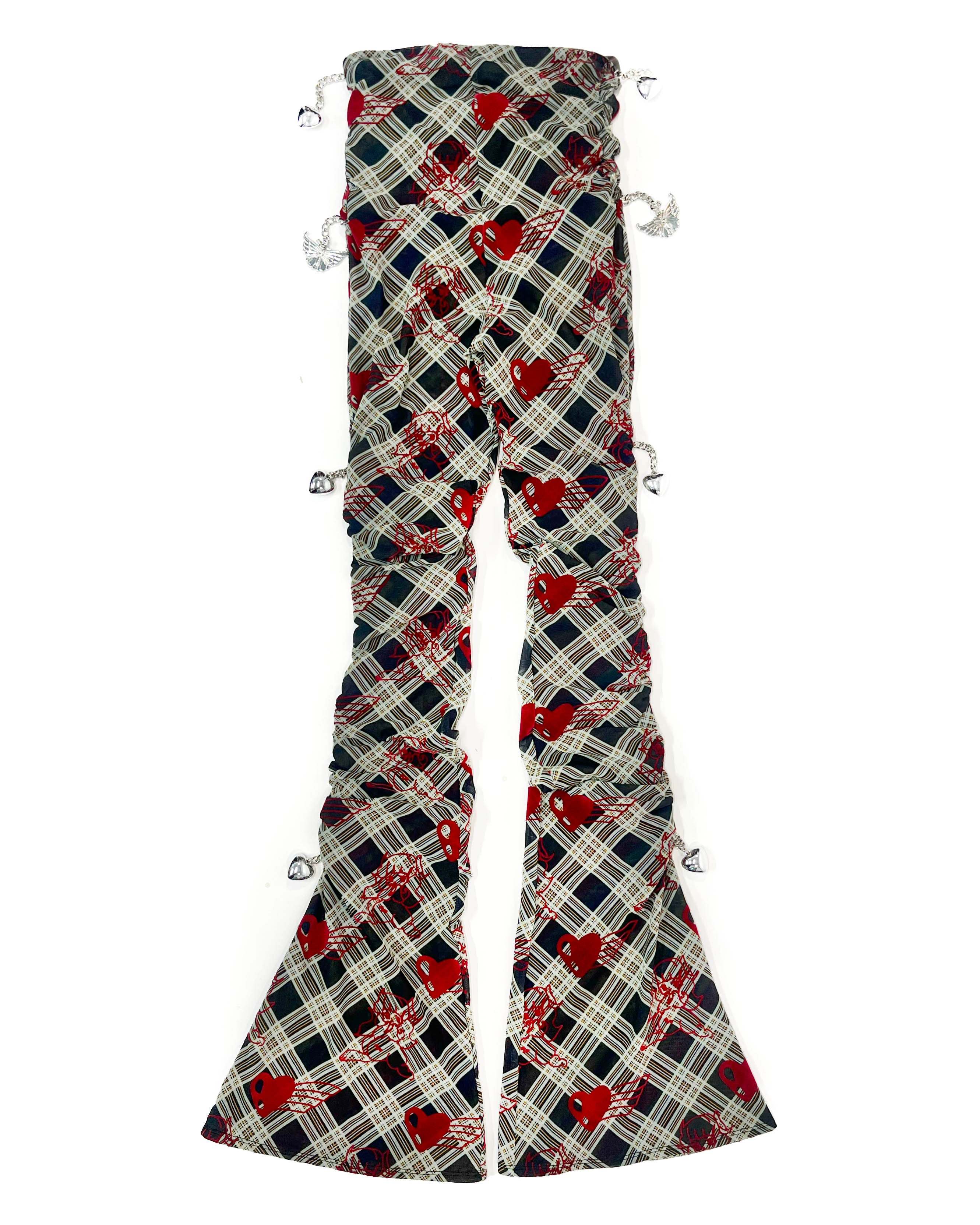 Sonicscape Plaid Mesh Leggings – Chopova Lowena