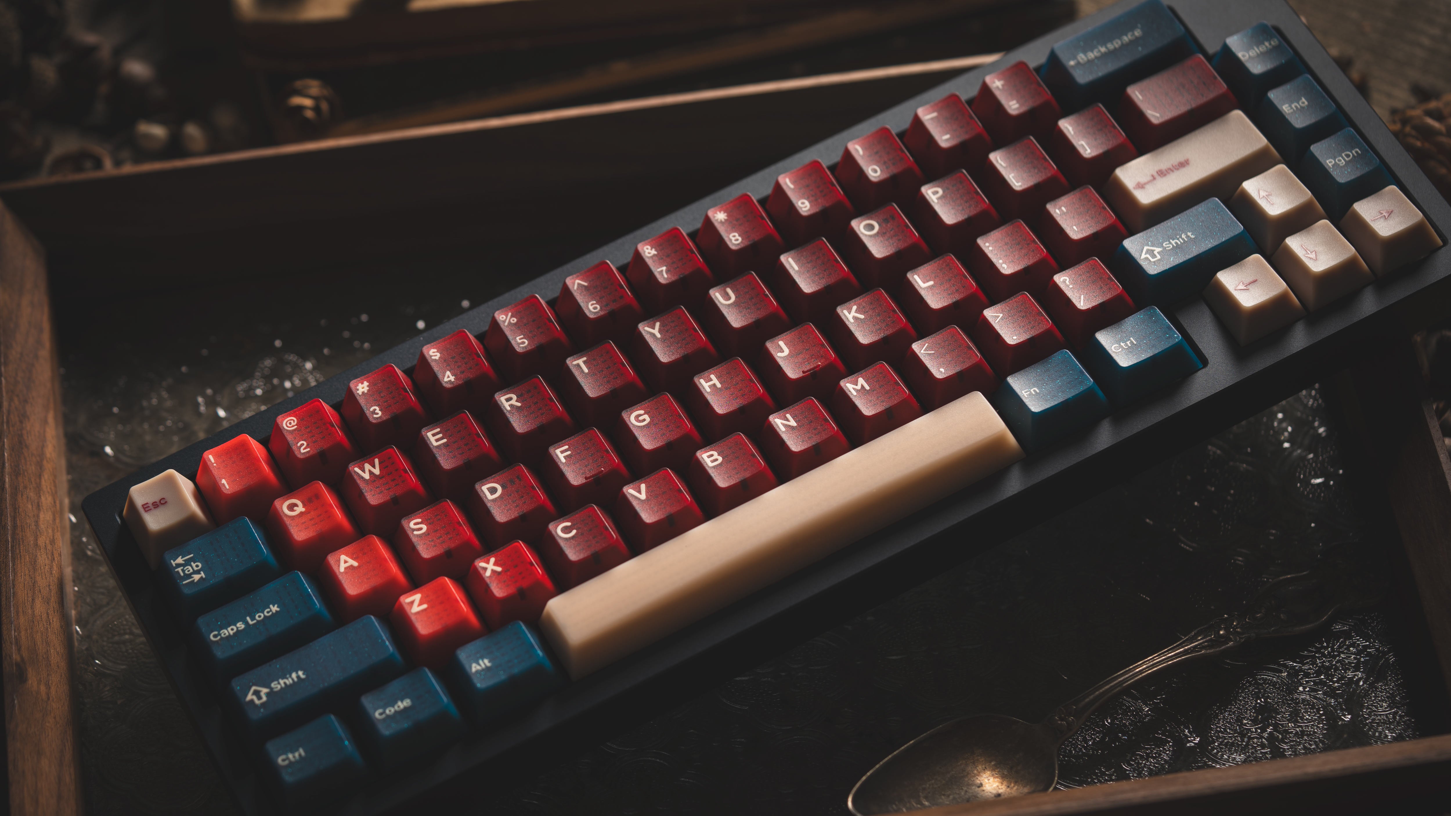 Hifi Fox Studio x Domikey | Red Bean Keycaps