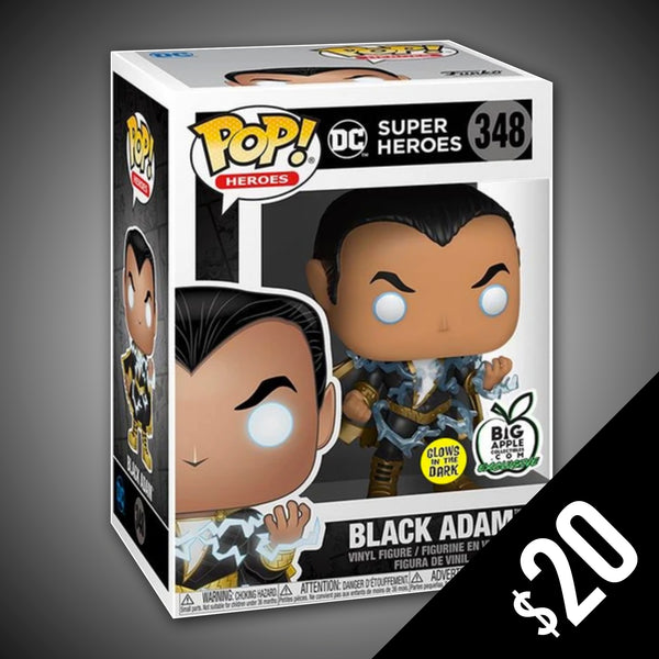 Funko Pop! DC Super Heroes: Black Atom (GITD) #348 – Chalice