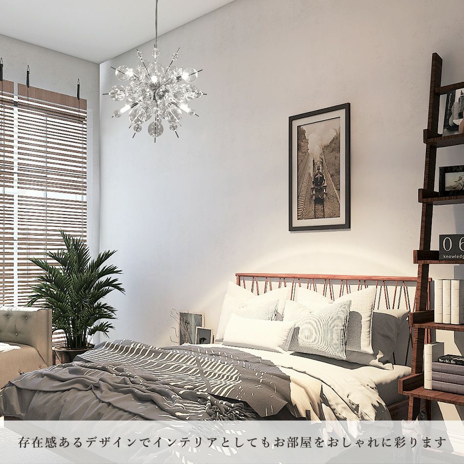 6灯 バブルシャンデリア BALLON mini (バロンミニ) | 照明専門店 MU-RA