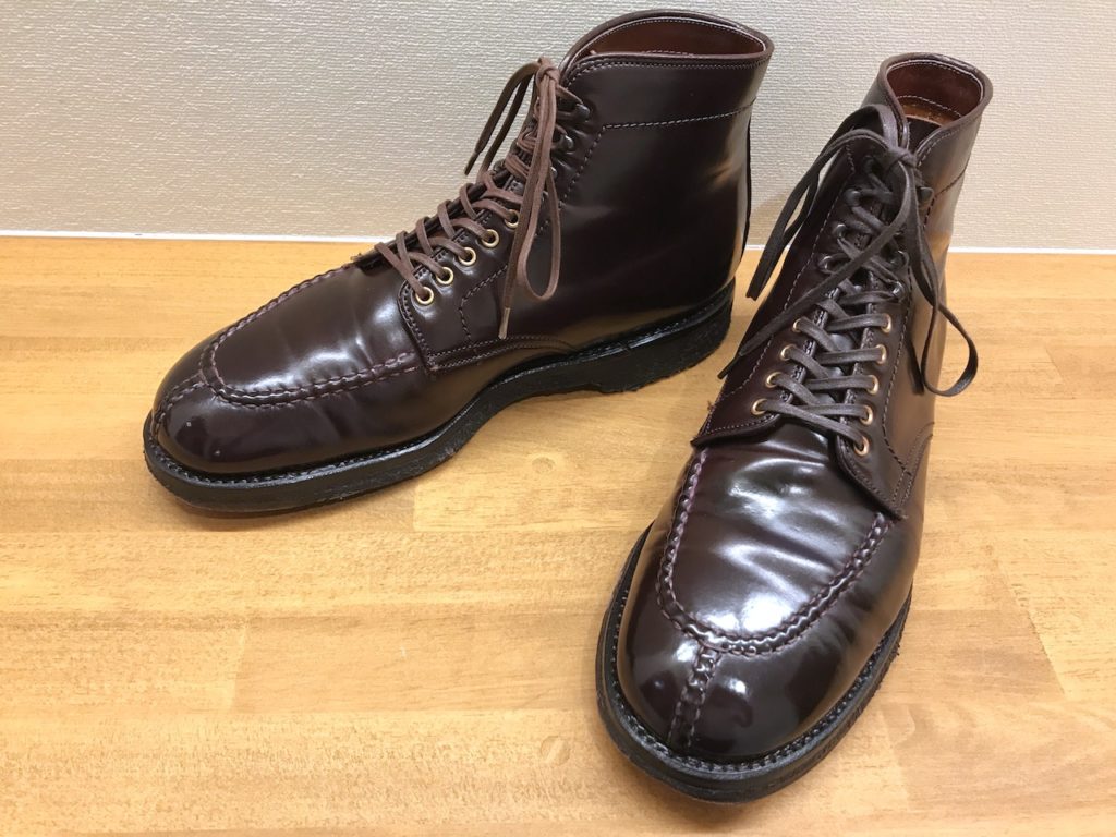 念願のオールデン/ALDEN タンカーブーツのサイズ感とエイジングっぷり