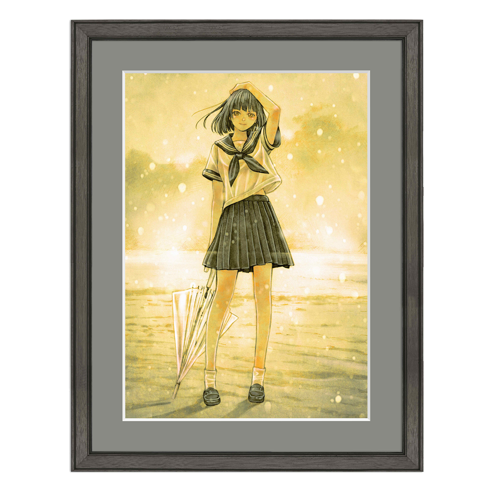 楽園展】直筆サイン入りB4キャラファイングラフ：浅田弘幸[2026年1月