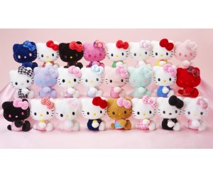 ハローキティ50周年記念！「アニバーサリーショップ限定 ぬいぐるみ
