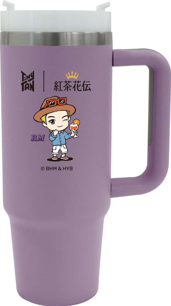 TinyTAN」×「紅茶花伝」夏限定コラボボトル発売！オリジナルタンブラー