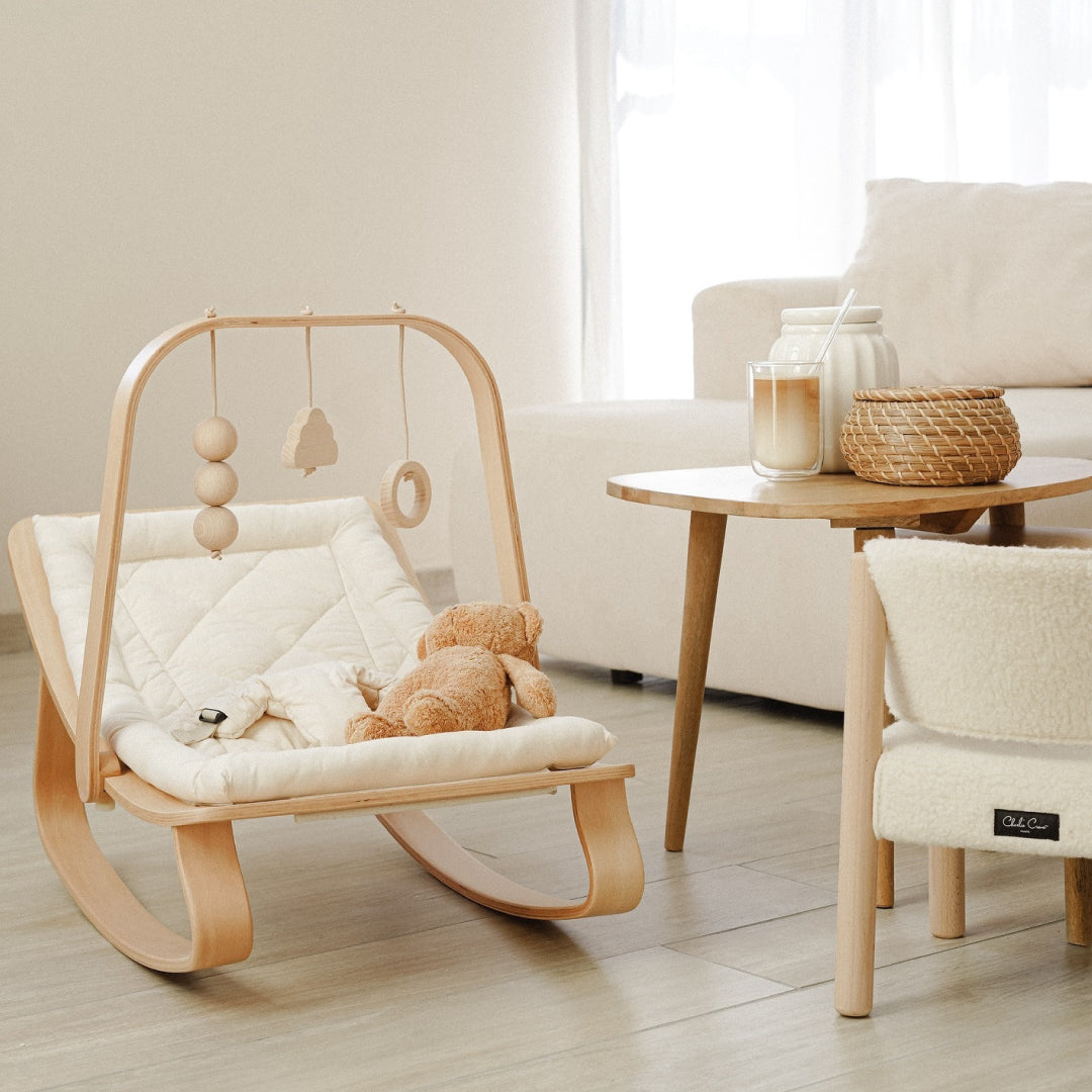 チャーリークレーン公式】 LEVO ベビーロッカー オーガニックホワイト