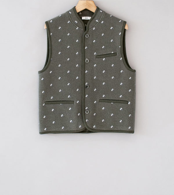 Rier 'Walker Gilet' (Camoscio Flowers Dense) – C'H'C'M'