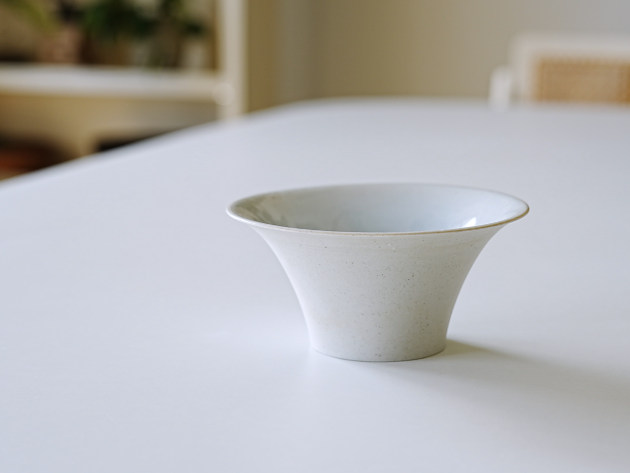 阿南維也 白磁掛分鉢