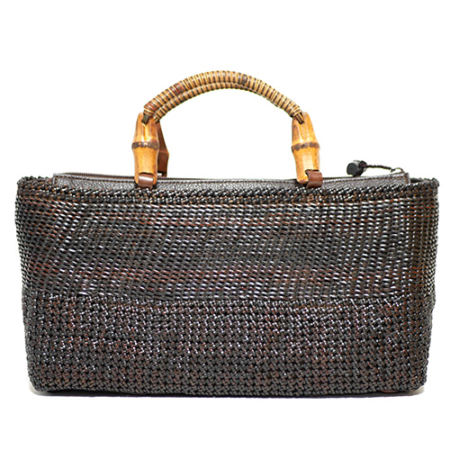 籐 ハンドバッグ 石畳マチ広 | 竹巧彩 | 公式ウェブサイトｰ竹のバッグ