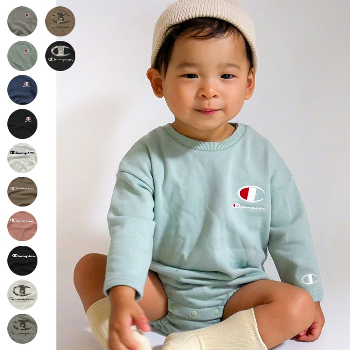 チャンピオン裏毛ロンパース/champion｜ベビー服の通販