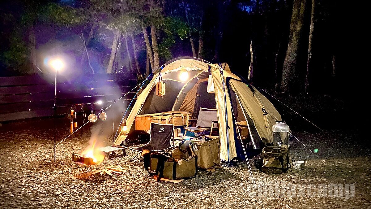 レビュー WholeEarth『アーストリッパー2.0』前室付きの快適テント