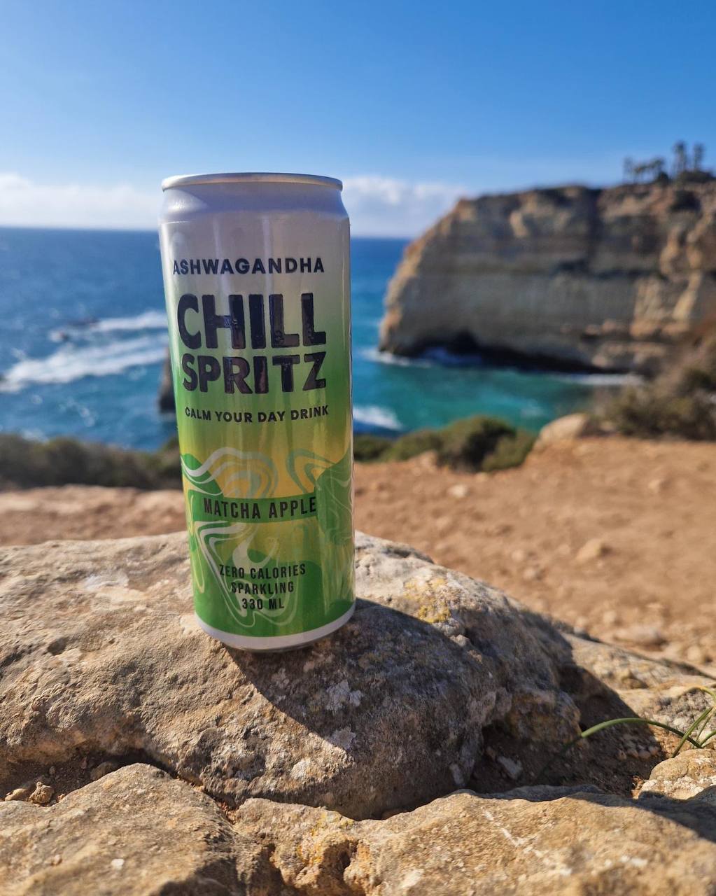 Chill Spritz Matcha Apple